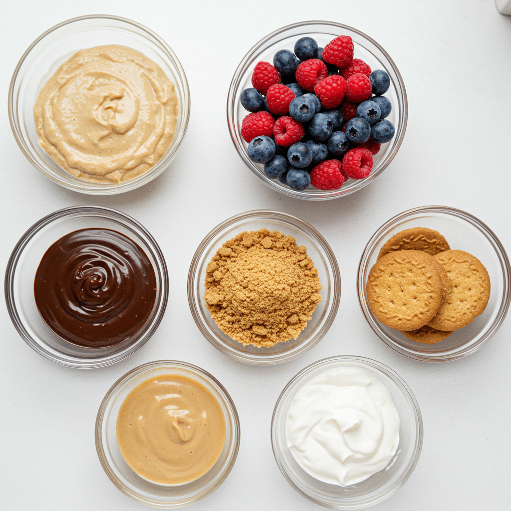 5-ingredient-no-bake-vegan-cheesecake-ingredients Ingredients for 5-Ingredient No-Bake Vegan Cheesecake
