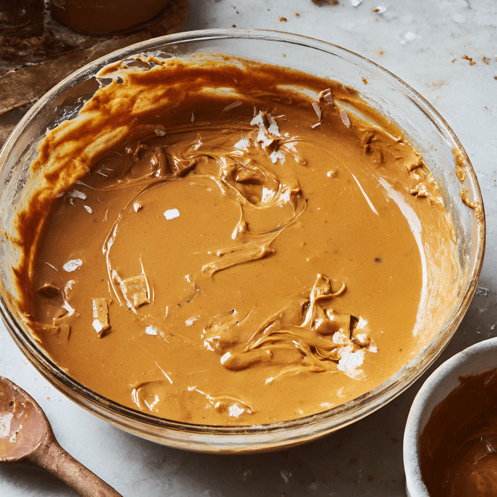 How to Make 3-Ingredient Peanut Butter Cookies Fast 8 Mixing peanut butter sugar and egg into cookie dough