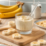 banana yogurt recipe card