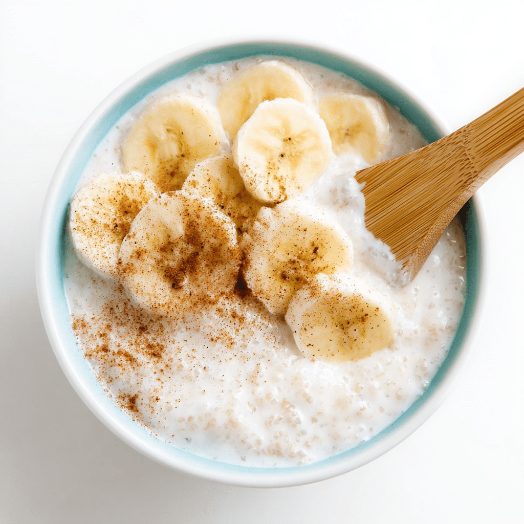 mixing-banana-yogurt-step mixing banana with yogurt
