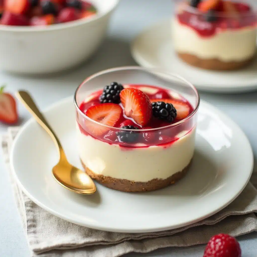 no-bake-cheesecake-cups-serving no-bake-cheesecake-cups-serving