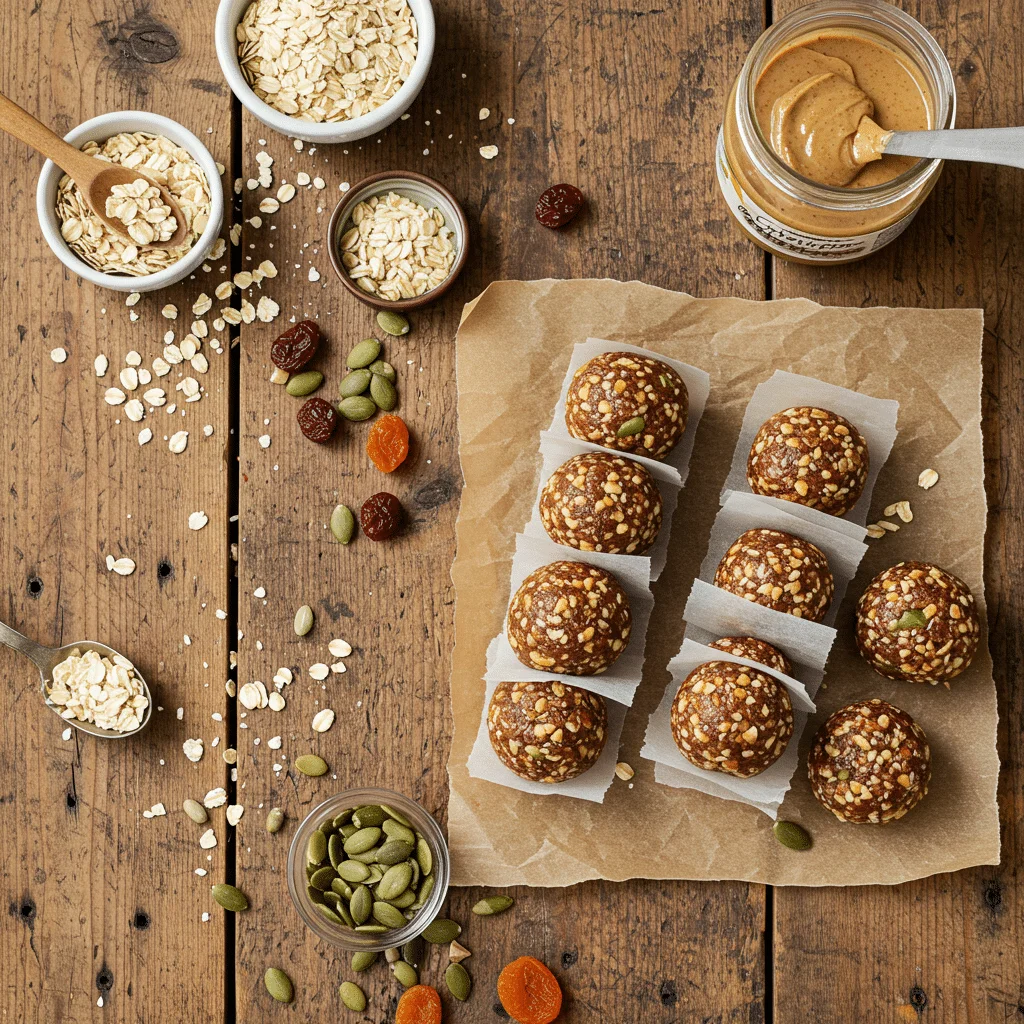 No-Bake Freezer Energy Bites to Skyrocket Your Day 6 no bake freezer energy bites featured