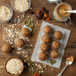 Recipe Card for No-Bake Freezer Energy Bites