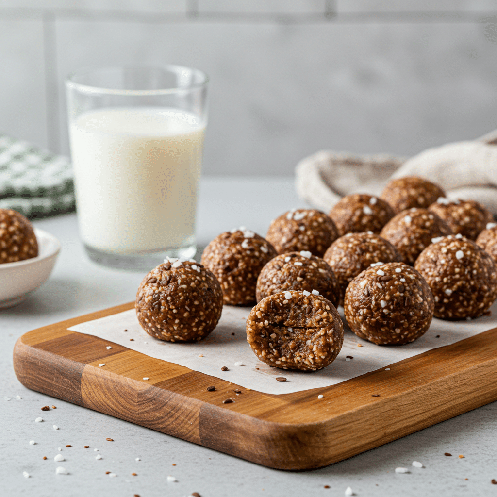 No-Bake Freezer Energy Bites to Skyrocket Your Day 10 no bake freezer energy bites serving