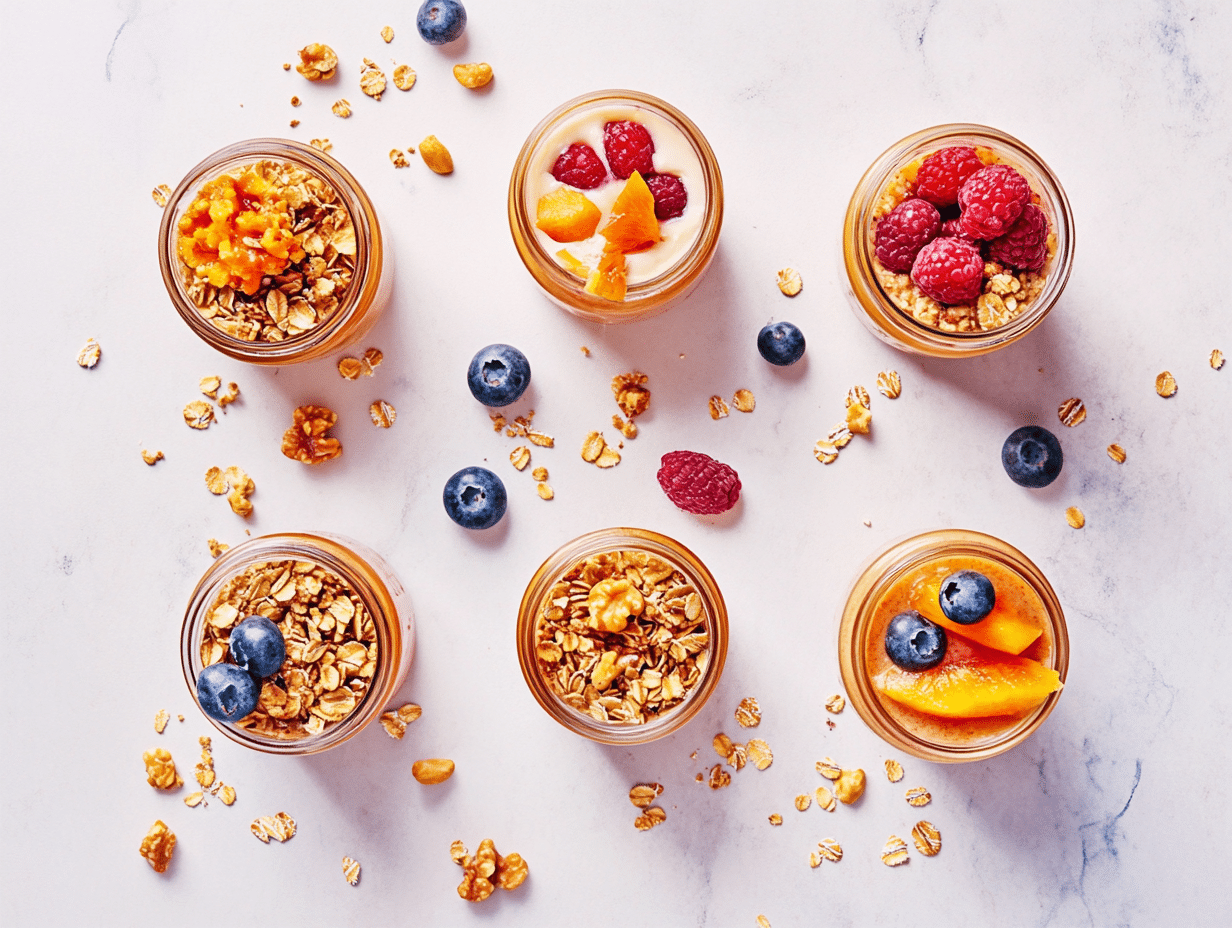 single-serve-no-bake-cheesecake-jars-featured single-serve no-bake cheesecake jars layered dessert