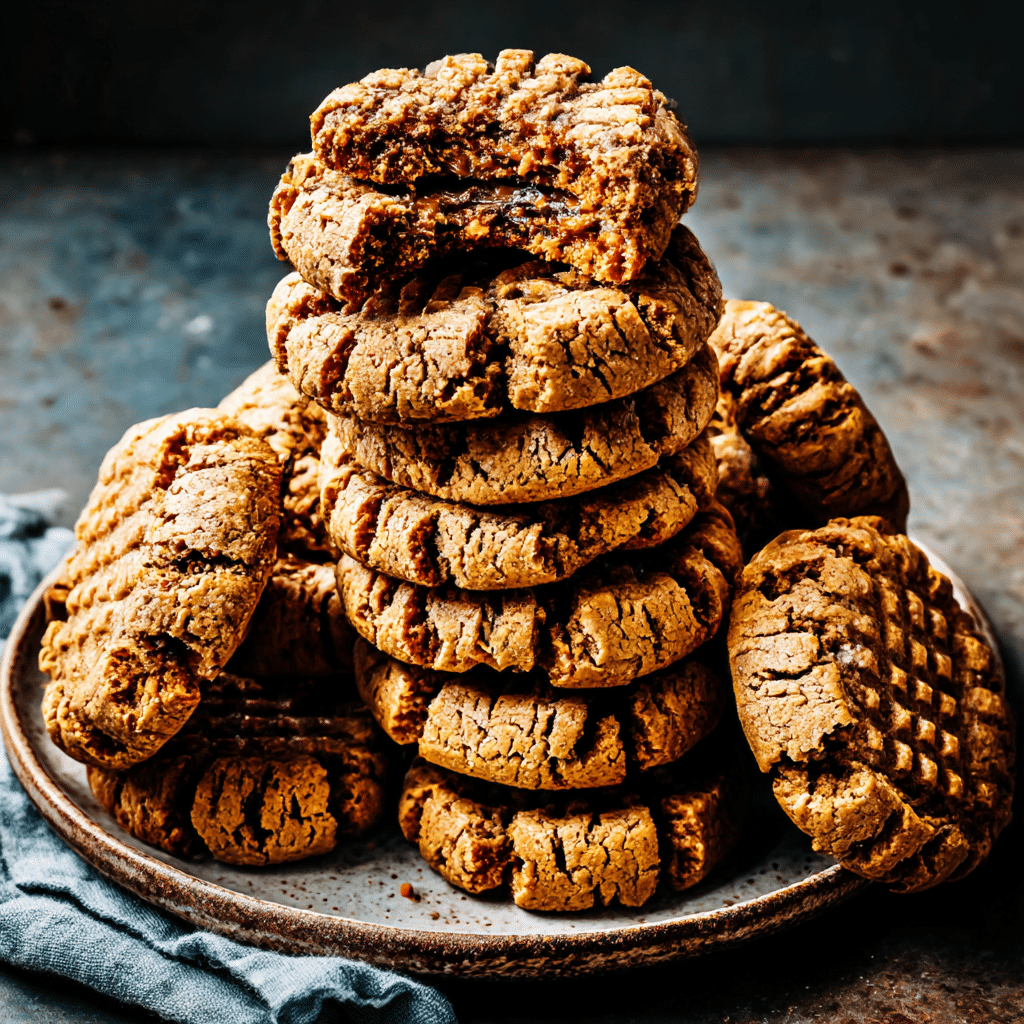 How to Make 3-Ingredient Peanut Butter Cookies Fast 10 tack of peanut butter cookies