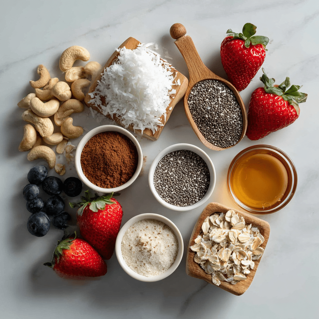 vegan-desserts-ingredients Key ingredients for homemade vegan desserts