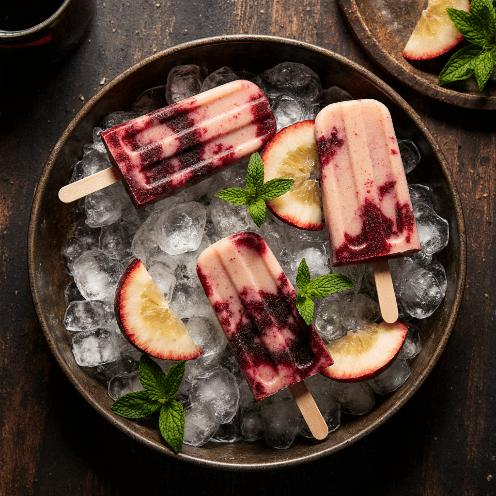 vegan-frozen-popsicles-serving2 Vegan popsicles served on ice_