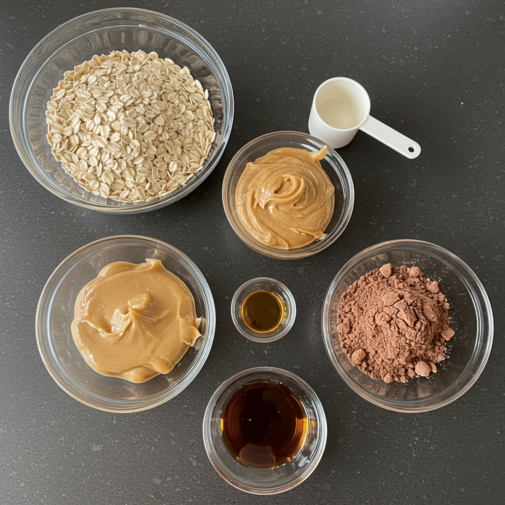 No-Bake Protein Cake Bites (Easy Step-by-Step Guide) 7 no bake protein cake bites ingredients