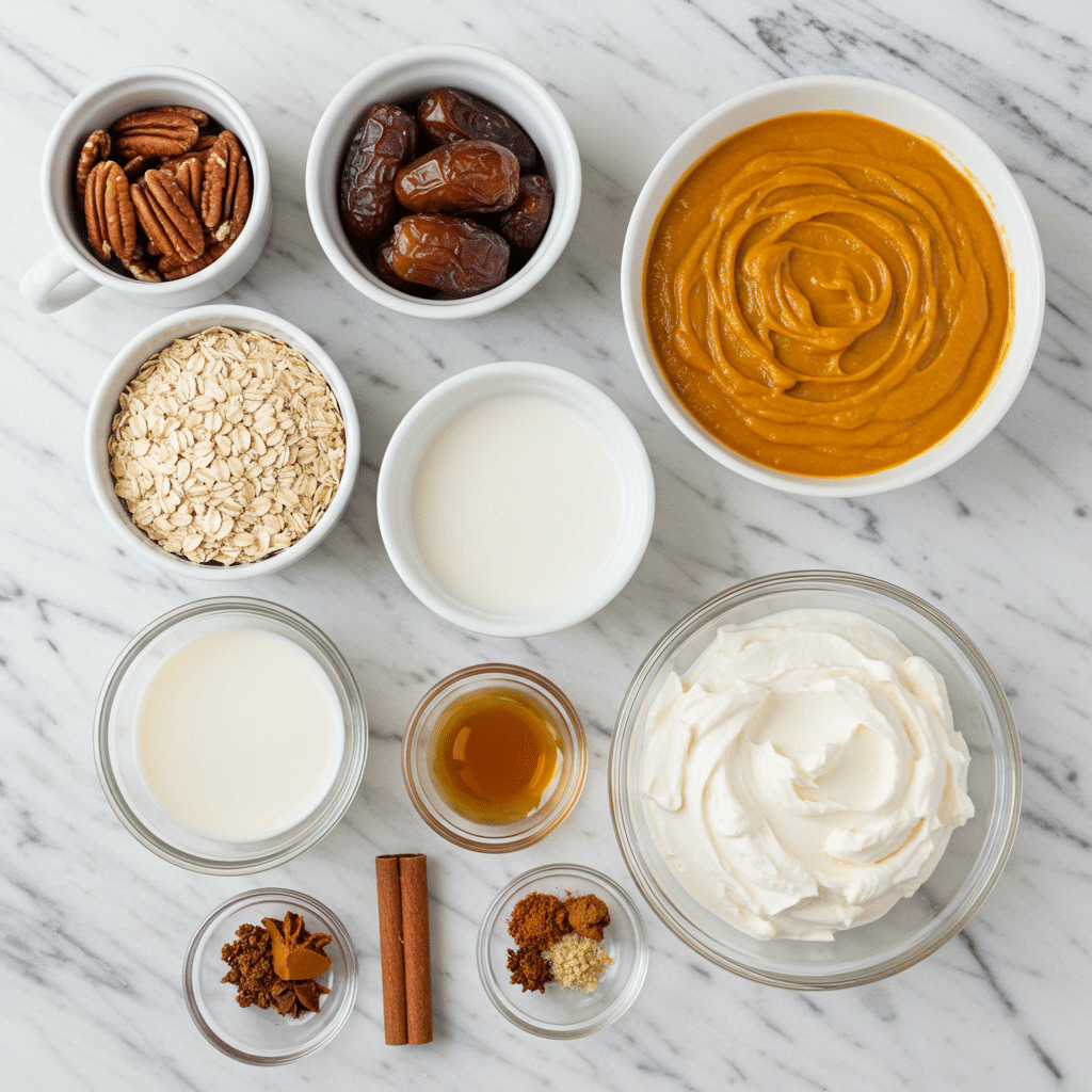 No-bake Vegan Pumpkin Cheesecake: How To Get 3 Layers Right 8 pumpkin cheesecake vegan ingredients