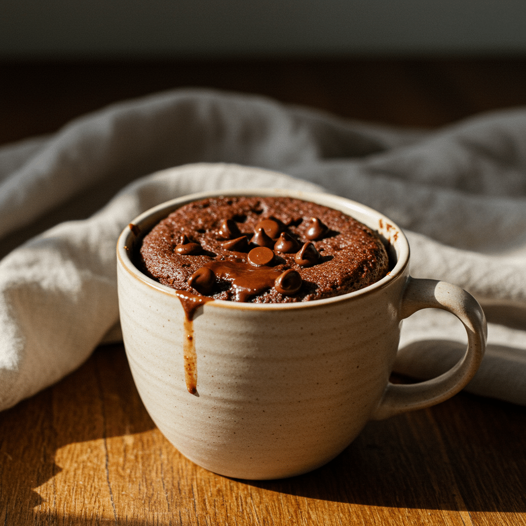 Vegan Protein Mug Cake (Easy Microwave Recipe) 6 vegan protein mug cake featured